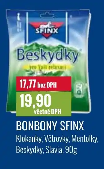 Ratio BONBONY SFINX nabídka