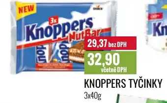 Ratio KNOPPERS TYČINKY nabídka