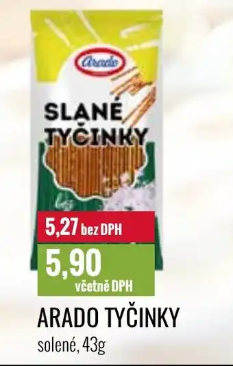 Ratio ARADO TYČINKY nabídka