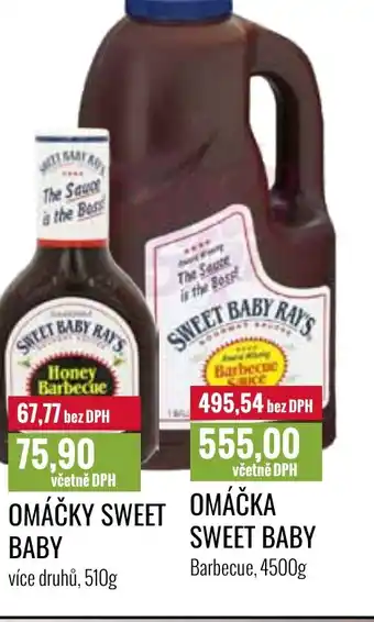 Ratio OMÁČKY SWEET BABY nabídka