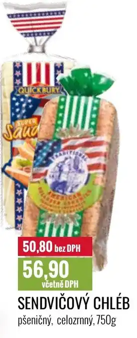 Ratio SENDVIČOVÝ CHLÉB nabídka