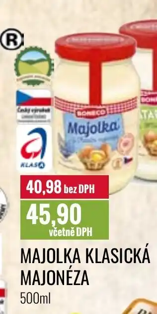 Ratio MAJOLKA KLASICKÁ MAJONÉZA nabídka