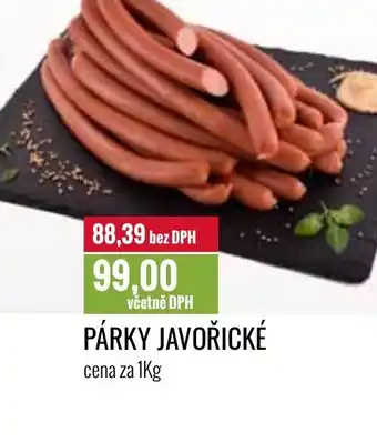 Ratio PÁRKY JAVOŘICKÉ nabídka