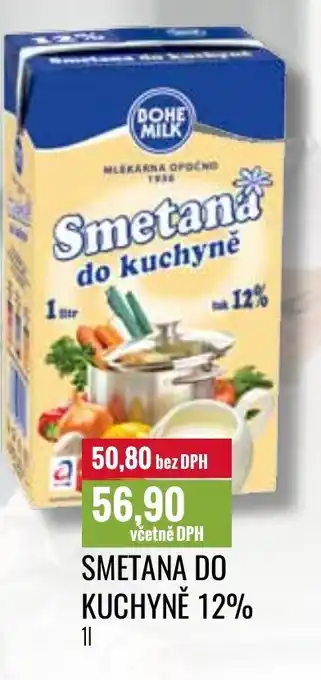 Ratio SMETANA DO KUCHYNĚ 12% 1L nabídka