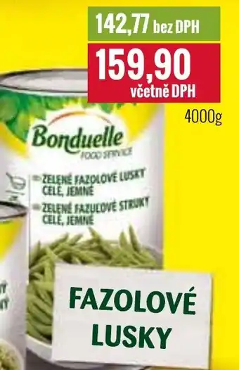 Ratio Bonduelle FAZOLOVÉ LUSKY nabídka