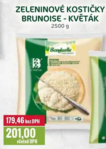 ZELENINOVÉ KOSTIČKY BRUNOISE - KVĚTÁK