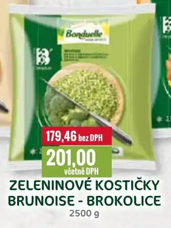 Ratio ZELENINOVÉ KOSTIČKY BRUNOISE BROKOLICE nabídka