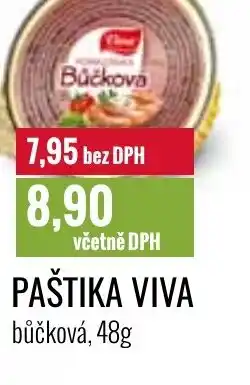 Ratio PAŠTIKA VIVA bůčková nabídka