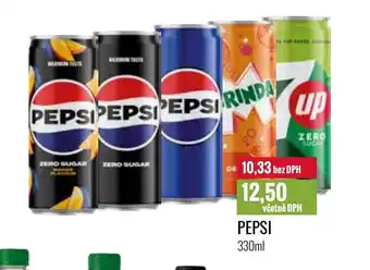 Ratio PEPSI 330ml nabídka