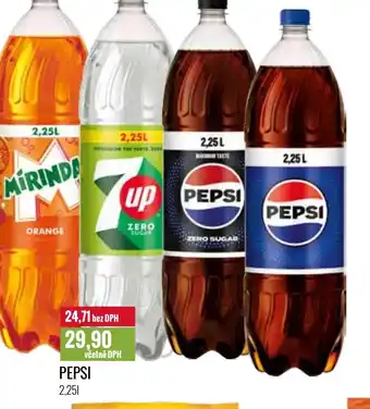 Ratio PEPSI 2.25L nabídka