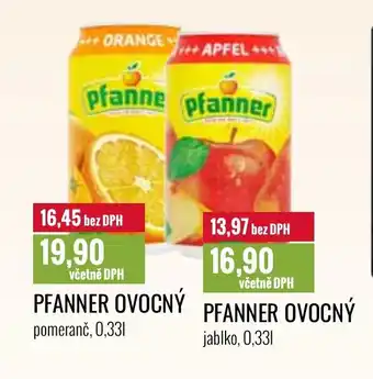 Ratio PFANNER OVOCNÝ nabídka