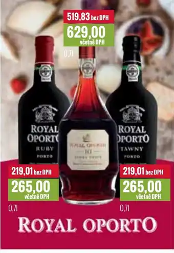 Ratio ROYAL OPORTO 0.7L nabídka