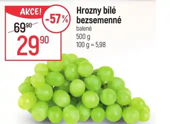 Globus Hrozny bílé bezsemenné nabídka