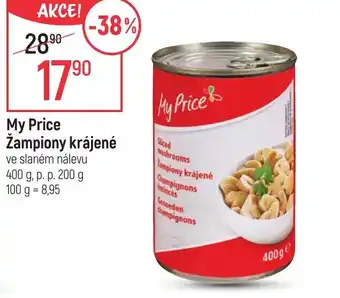 Globus My Price Žampiony krájené nabídka