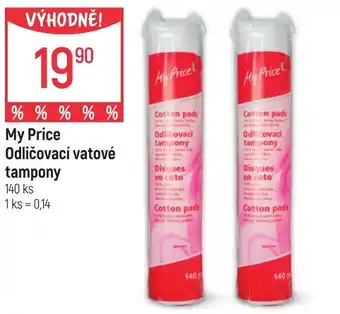 Globus My Price Odličovací vatové tampony nabídka