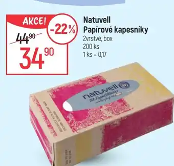 Globus Natuvell Papírové kapesníky nabídka
