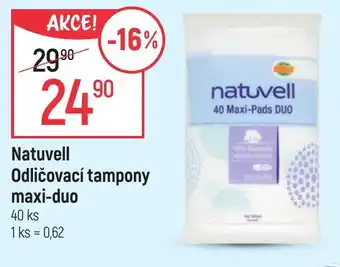Globus Natuvell Odličovací tampony maxi-duo nabídka