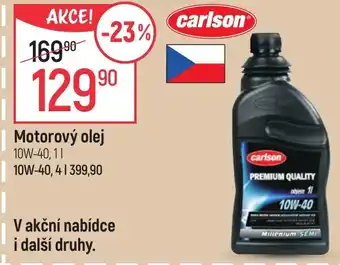 Globus Motorový olej nabídka
