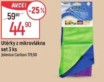 Globus Utěrky z mikrovlákna set 3 ks nabídka