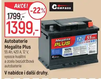 Globus Autobaterie Megalite Plus nabídka