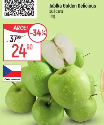 Jablka Golden Delicious