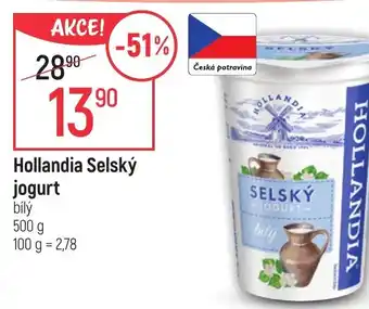 Globus Hollandia Selský jogurt nabídka
