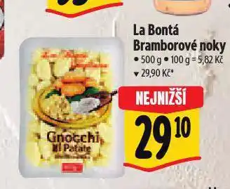 Albert La bontá bramborové noky nabídka