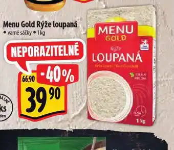 Albert Menu gold rýže nabídka