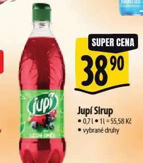 Albert Jupí sirup nabídka