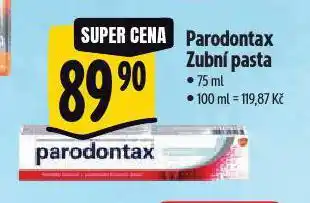 Albert Parodontax zubní pasta nabídka