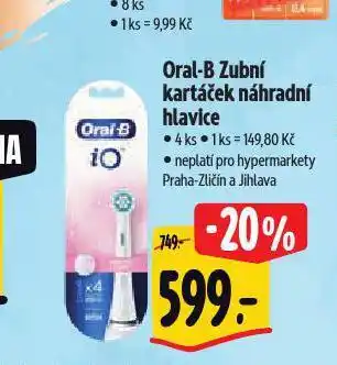 Albert Oral-b zubní kartáček náhradní hlavice nabídka