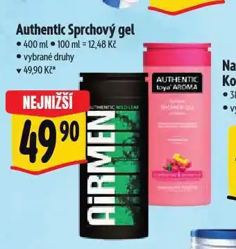 Albert Authentic sprchový gel nabídka