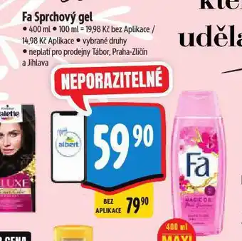 Albert Fa sprchový gel nabídka