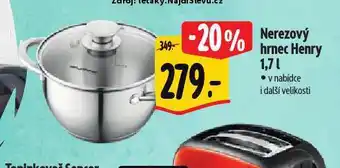 Albert Nerezový hrnec nabídka