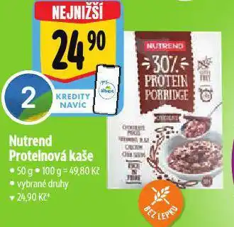 Albert Nutrend proteinová kaše nabídka