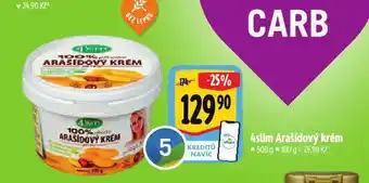 Albert 4slim arašídový krém nabídka