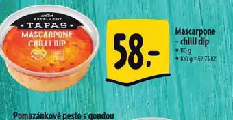 Albert Mascarpone chilli dip nabídka
