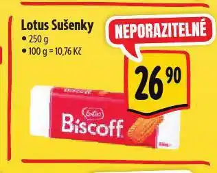 Albert Lotus sušenky nabídka