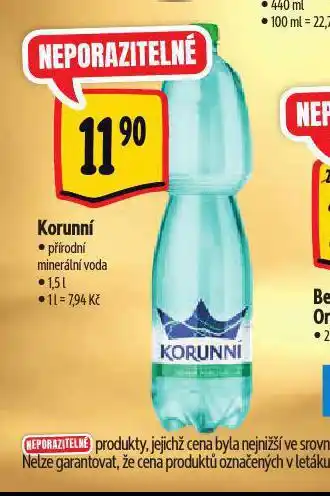 Albert Korunní přírodní nabídka