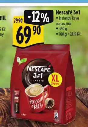 Albert Nescafé 3v1 nabídka