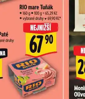 Albert Rio mare tuňák nabídka
