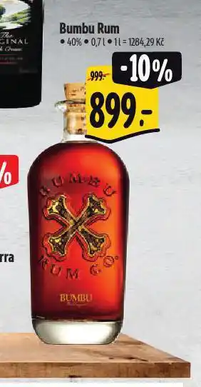 Albert Bumbu rum nabídka