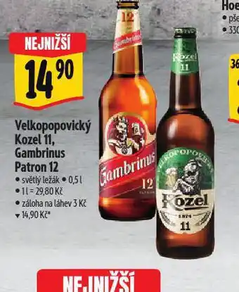 Albert Pivo gambrinus patron 12 nabídka