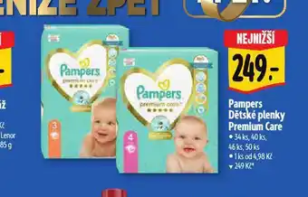 Albert Pampers dětské plenky nabídka