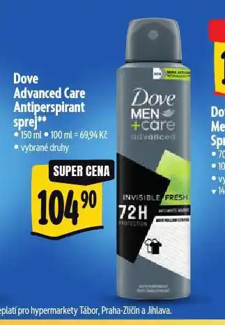 Albert Dove advanced care antiperspirant sprej nabídka