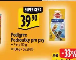 Albert Pedigree dentální pochoutka pro psy nabídka