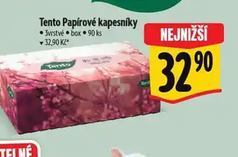 Albert Tento papírové kapesníky nabídka