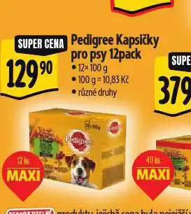 Albert Pedigree kapsičky pro psy nabídka
