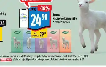 Albert Tento papírové kapesníky nabídka