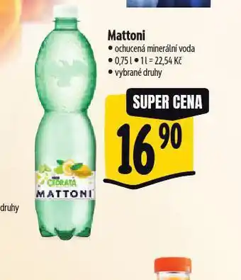 Albert Mattoni ochucená nabídka